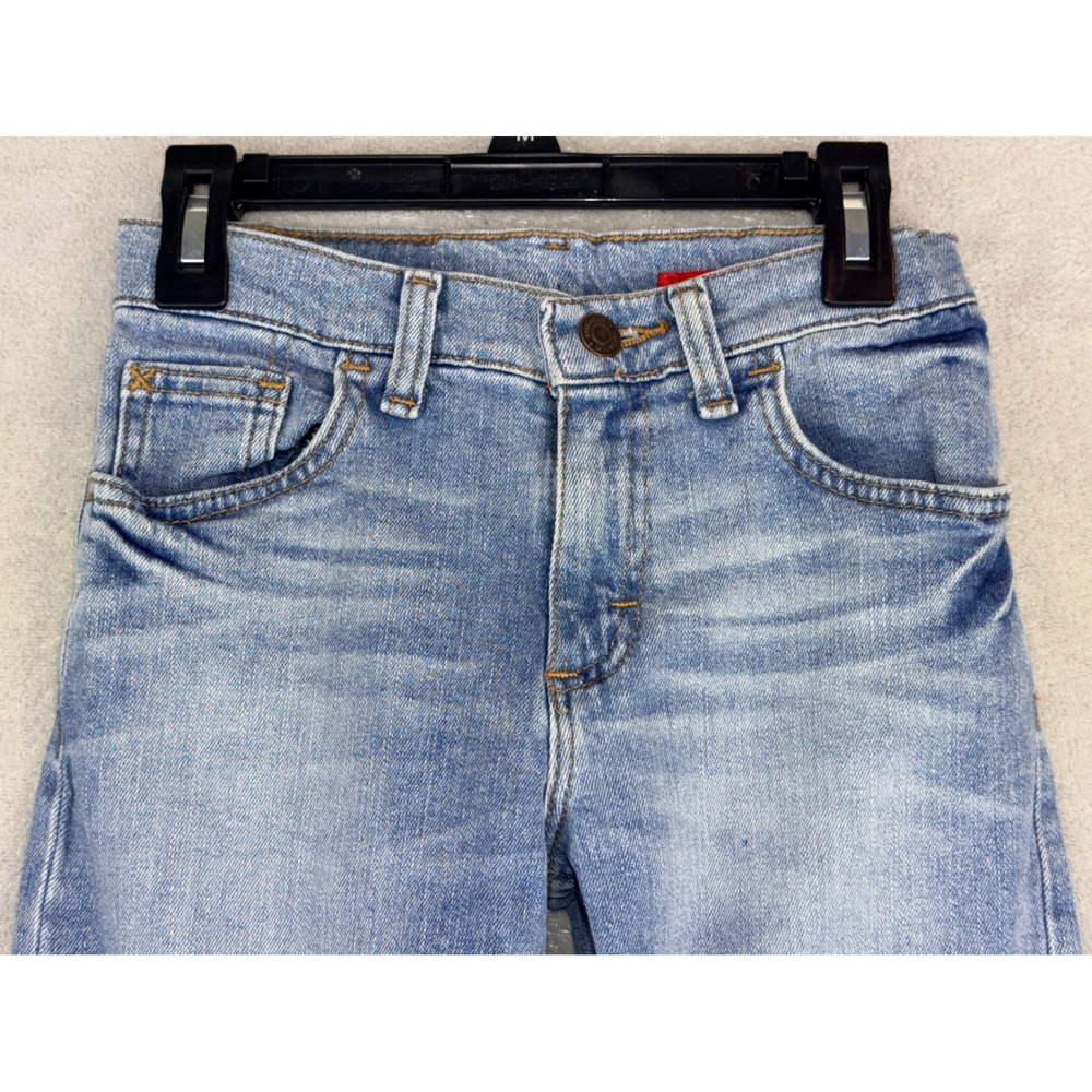 Wrangler Boys Slim Straight Light Wash Jeans 5WRBWKY Size‎ 10 Slim 26x22
